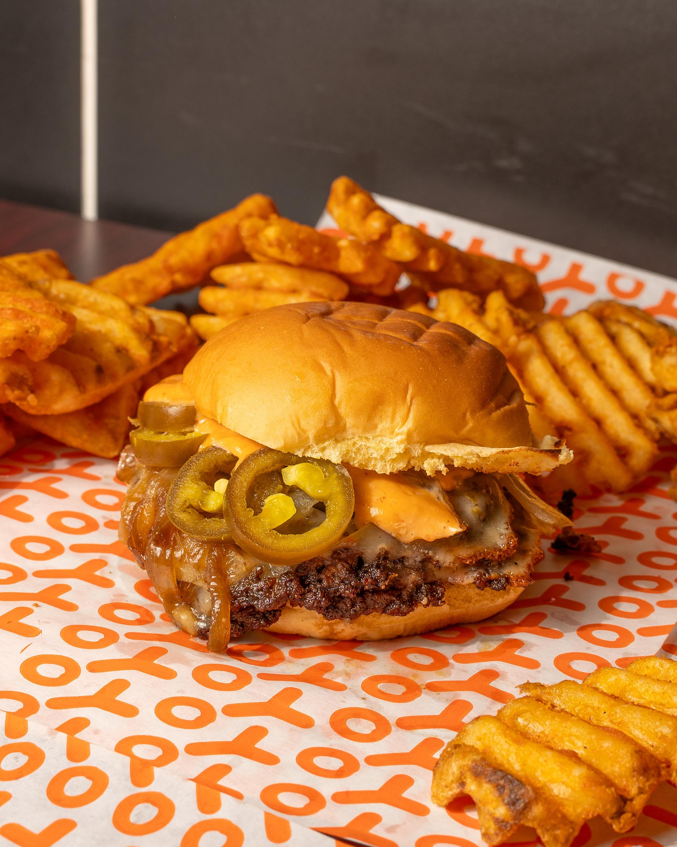 Jalapeno Jack Smash Burger.