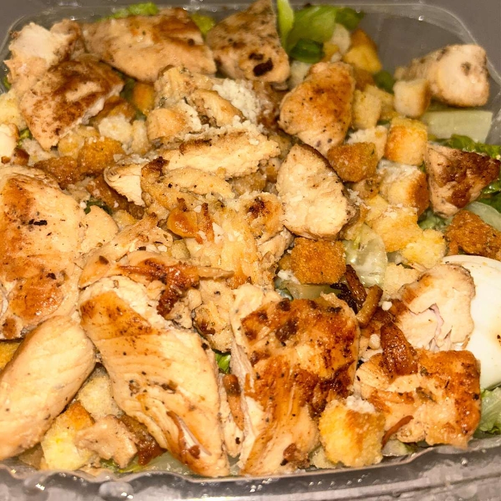 Grilled Chicken Caesar salad.