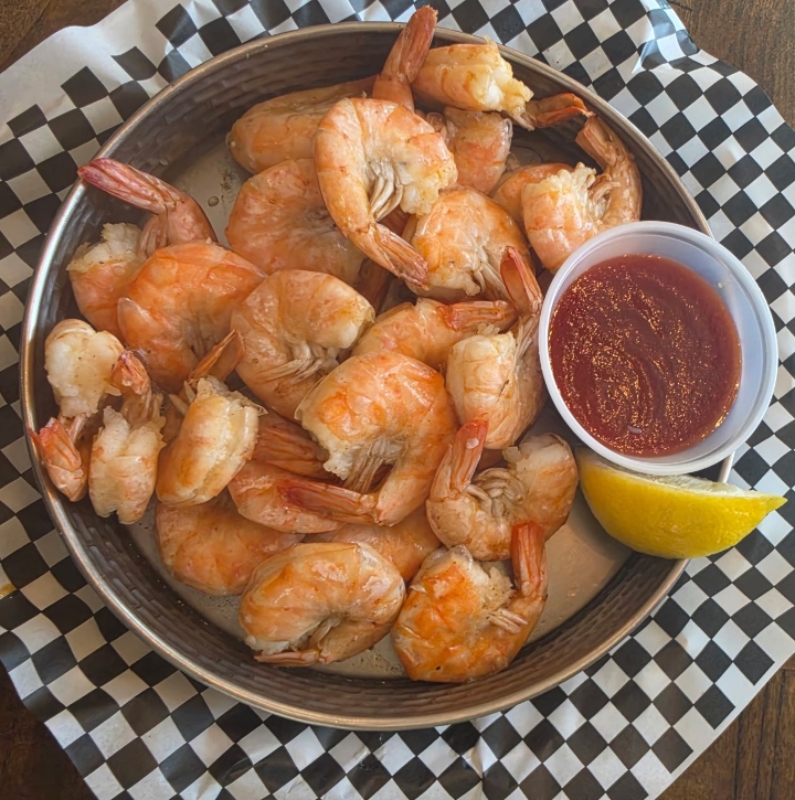 Peel & Eat Shrimp.