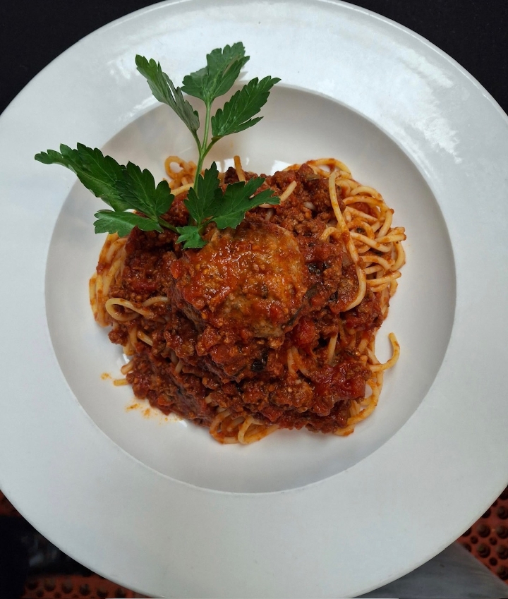 Spaghetti Bolognese Meatball.