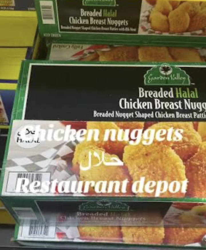 Halal Chicken Nugget Fritters 10 Platter.