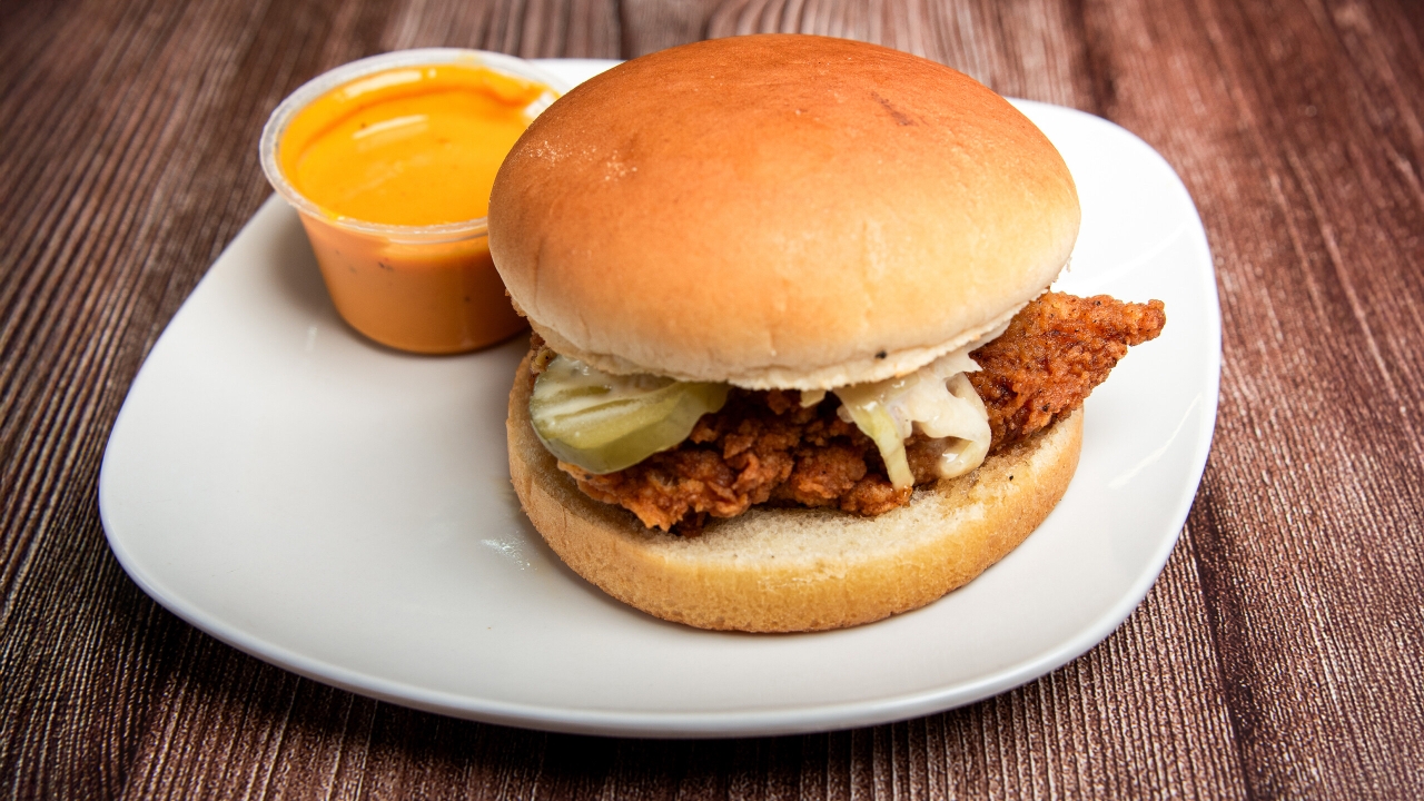 Hot Honey Sandwich.