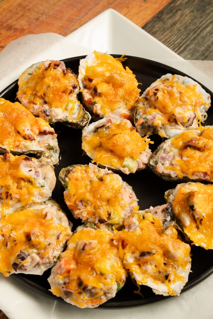 Ostiones Gratinados.