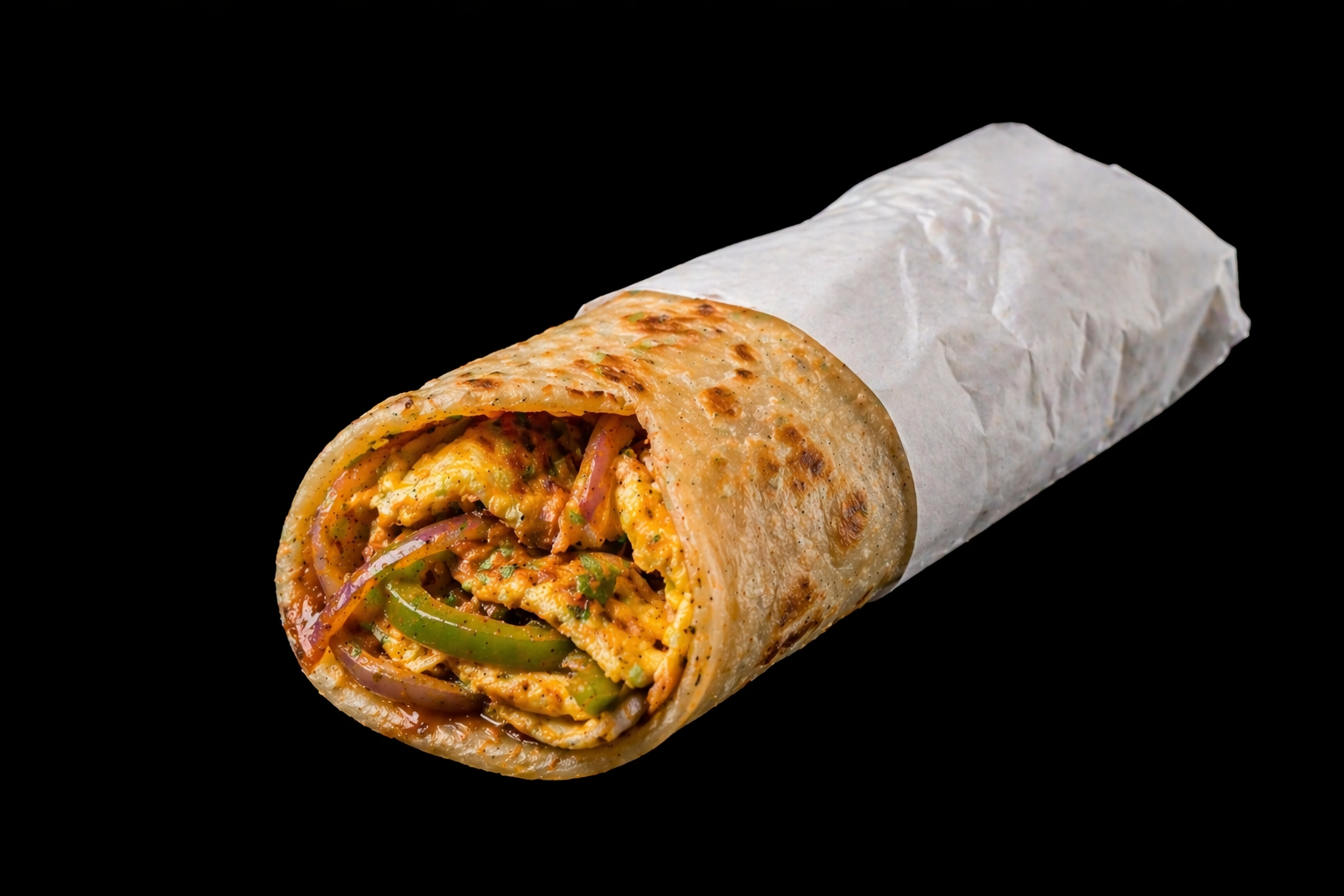 Egg Kathi Roll.