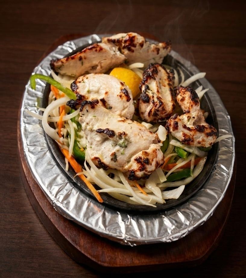 Chicken Malai Kebab.