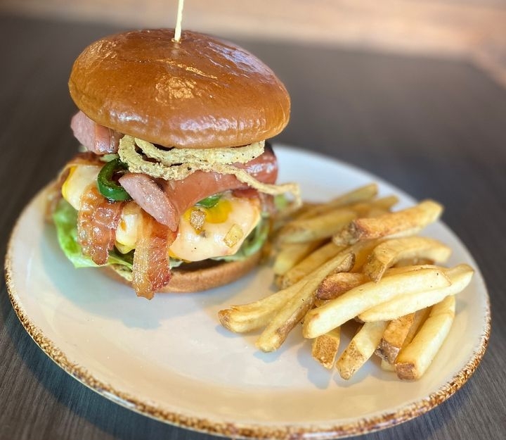 The Alamo Burger.