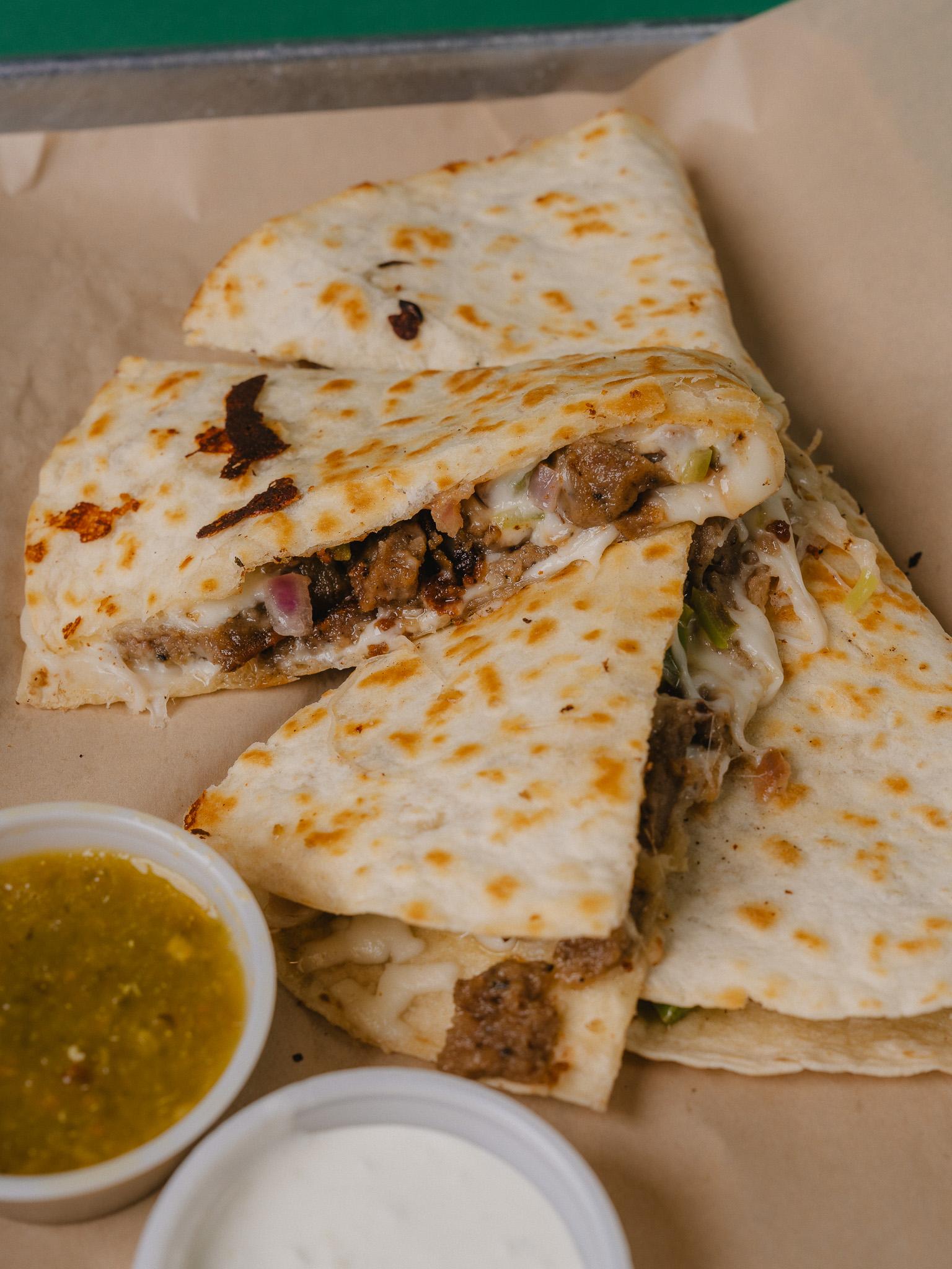 Gyro Quesadilla.