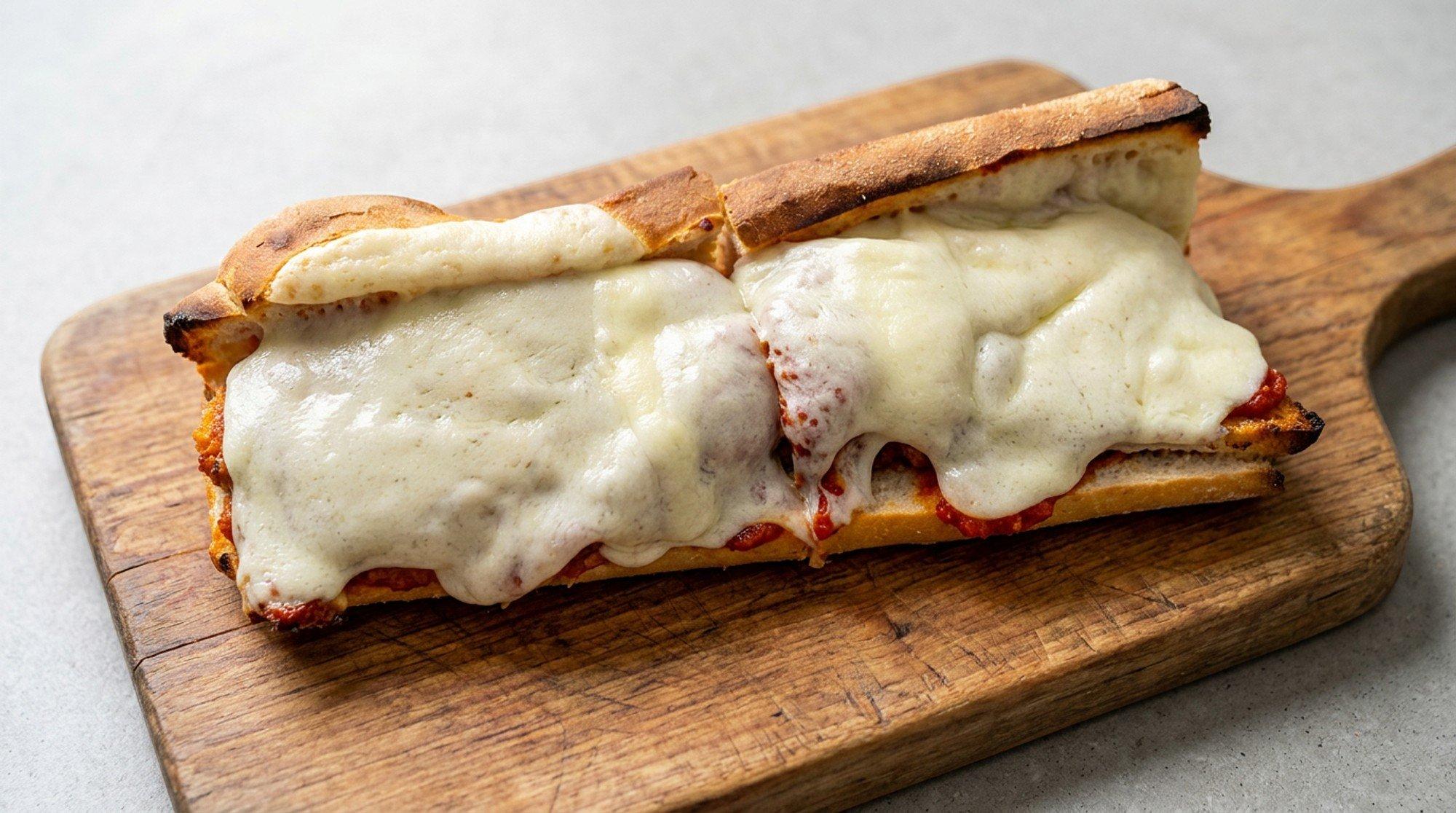 Veal Parmigiana Sub.