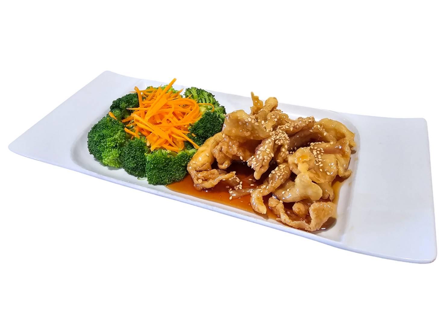 Sesame Chicken ไก่งา.