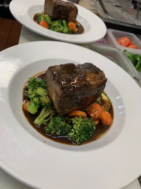 Braised Beef Shor Rib.