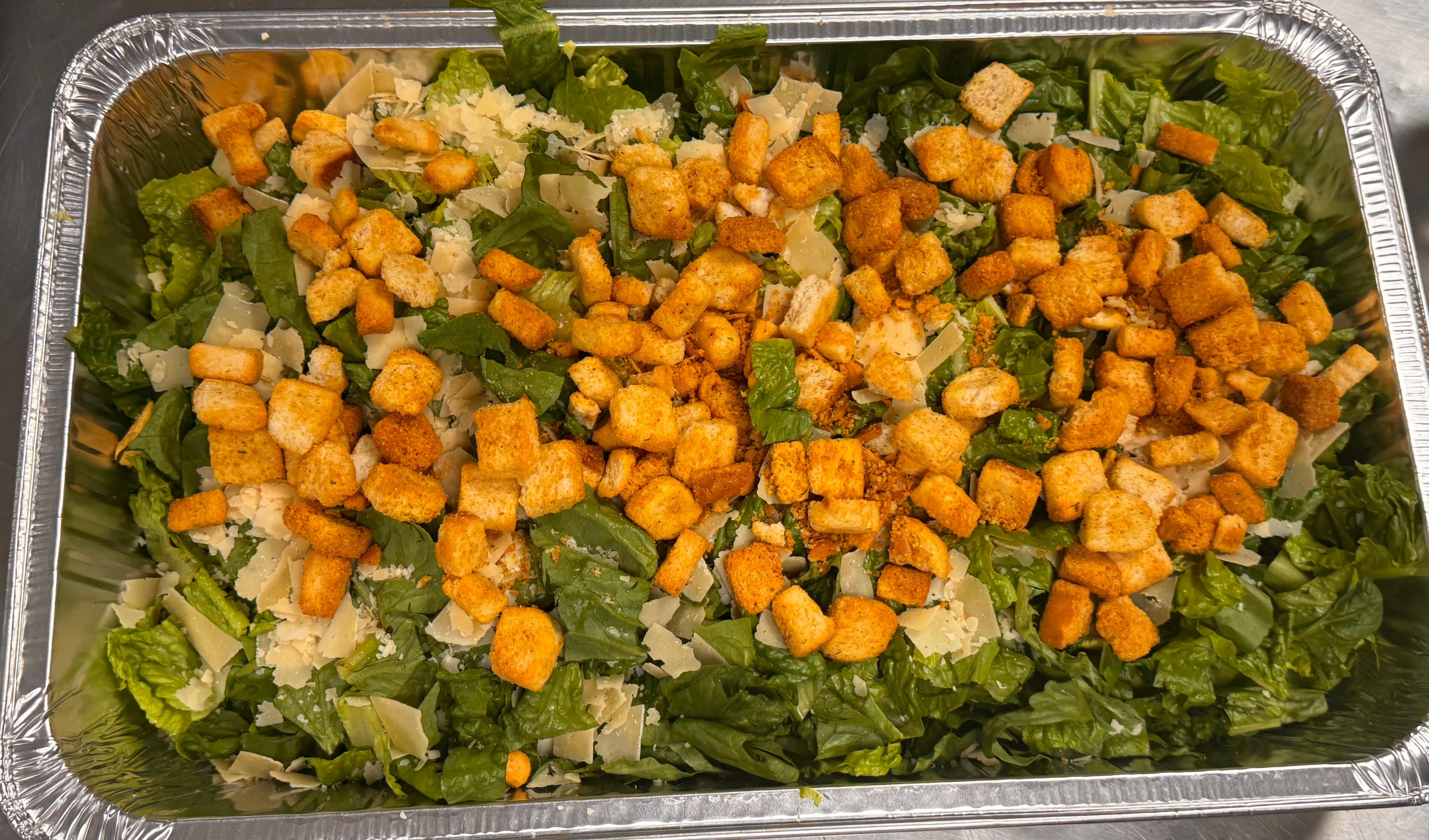 Caesar Salad Tray.