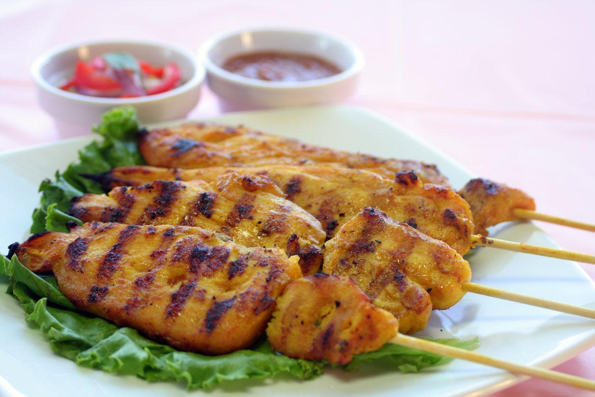 Signature’s Chicken Satay.