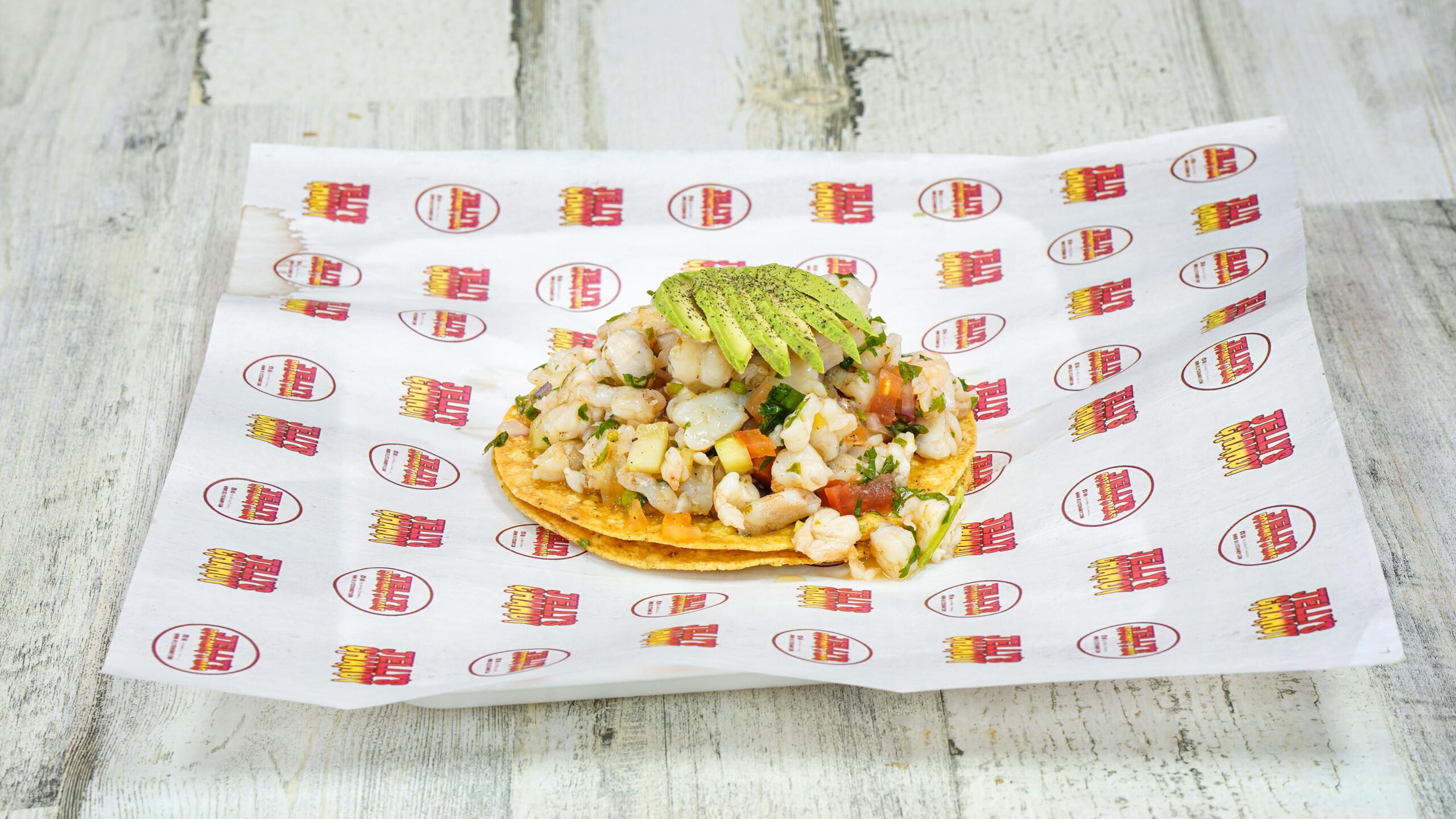 Tostada Ceviche.