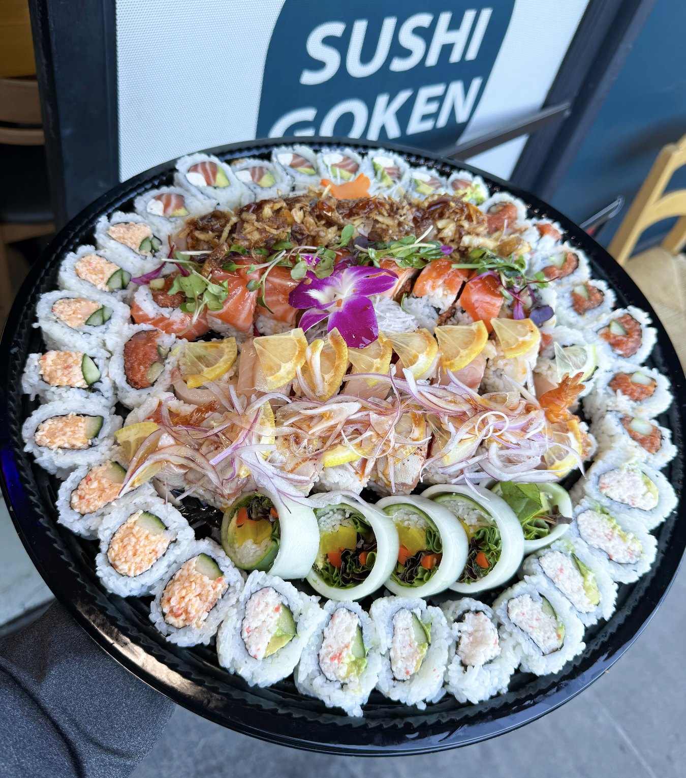 $100 Regular Party Tray.