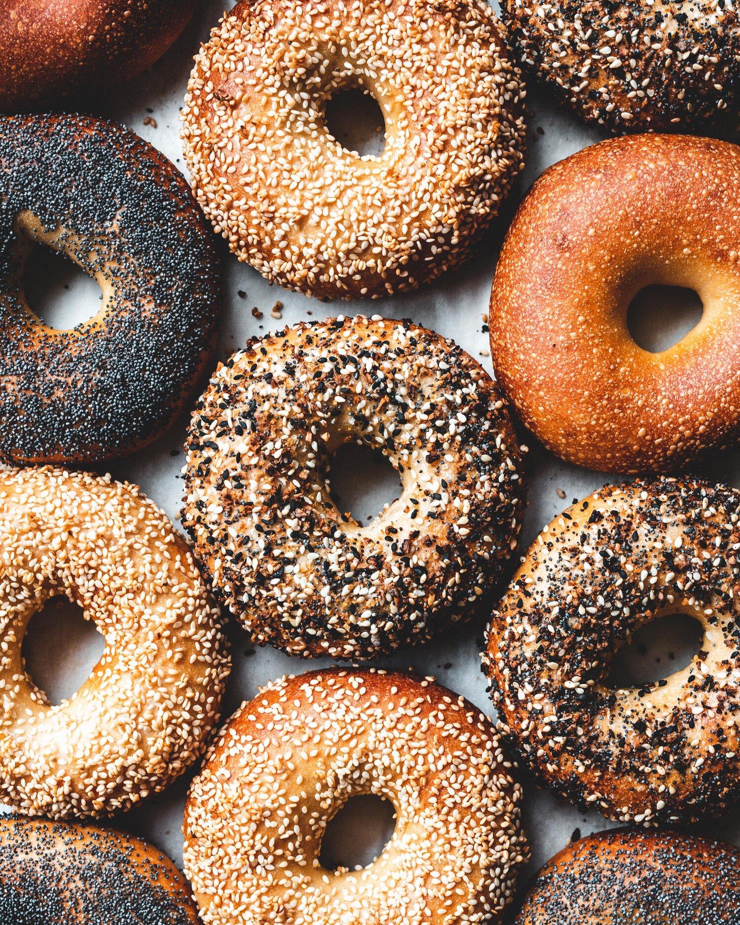 Fresh NYC Bagels.