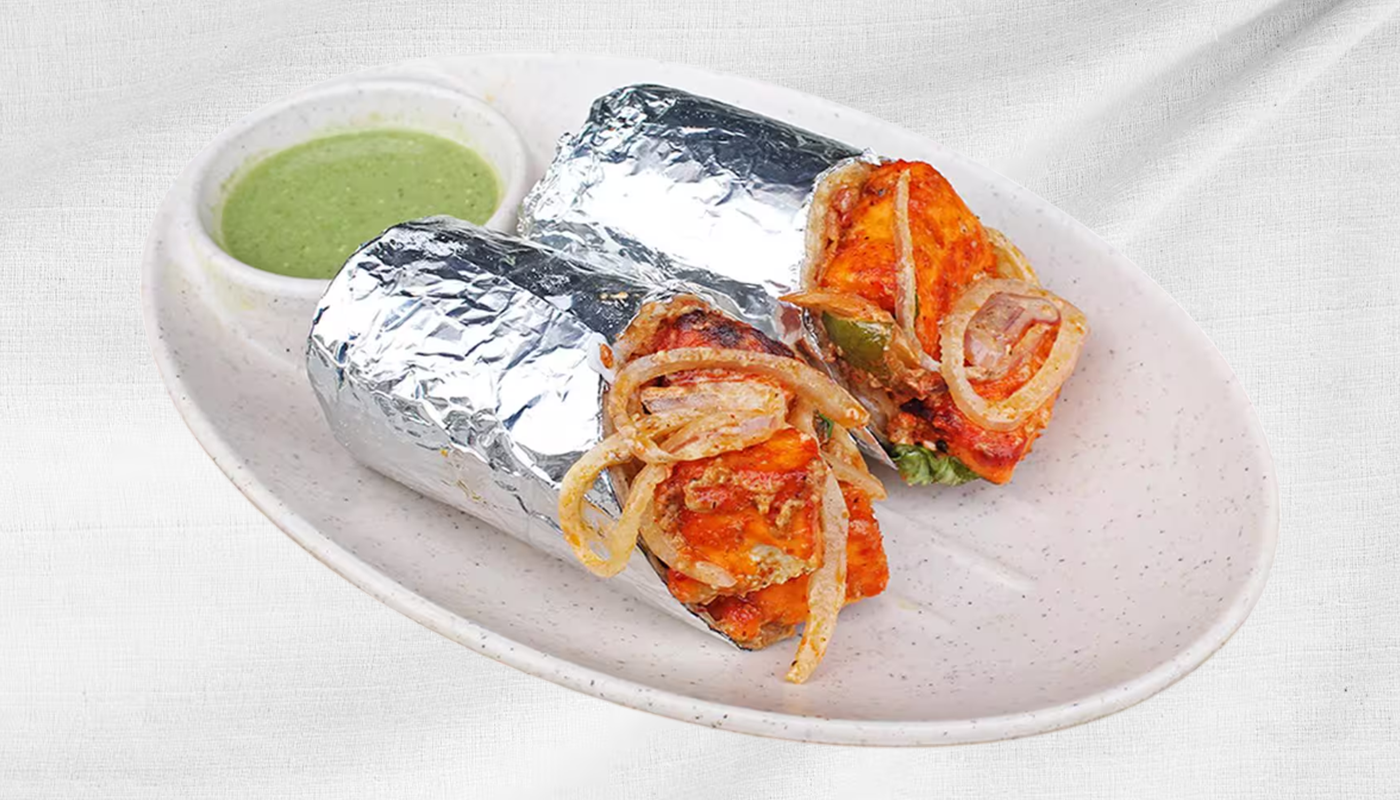 Paneer Frankie.