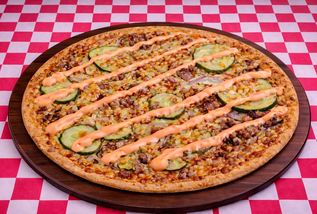 Lg Cheeseburger Bomb Pizza 14(Italian Style).