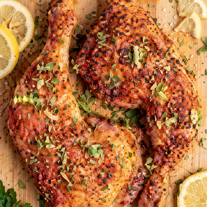 Peri Peri Chicken Leg Quarter [2 pcs].
