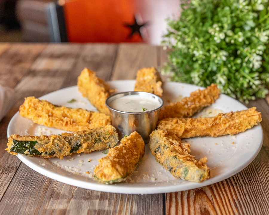 Fried Zucchini.