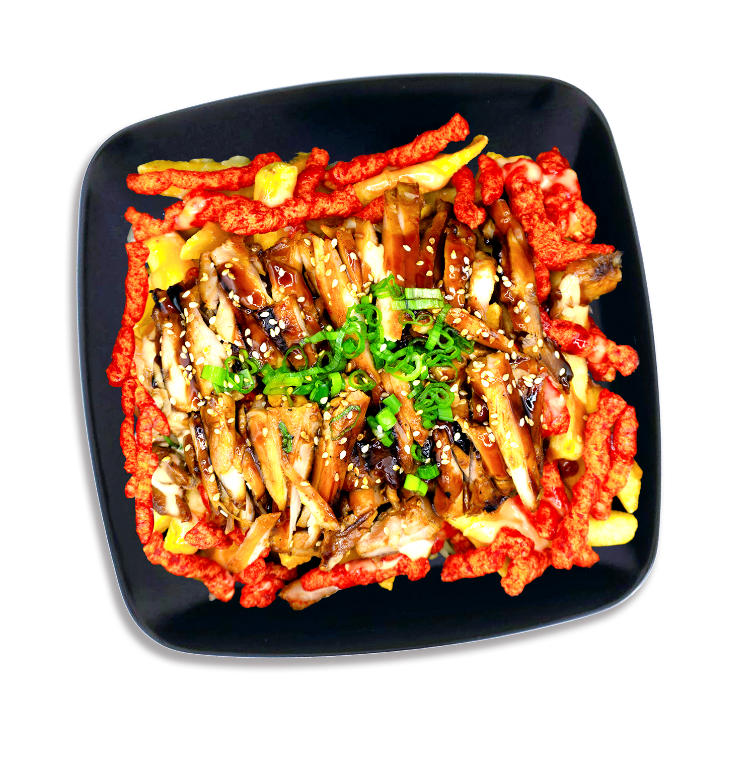Chicken Teriyaki Super Fries.