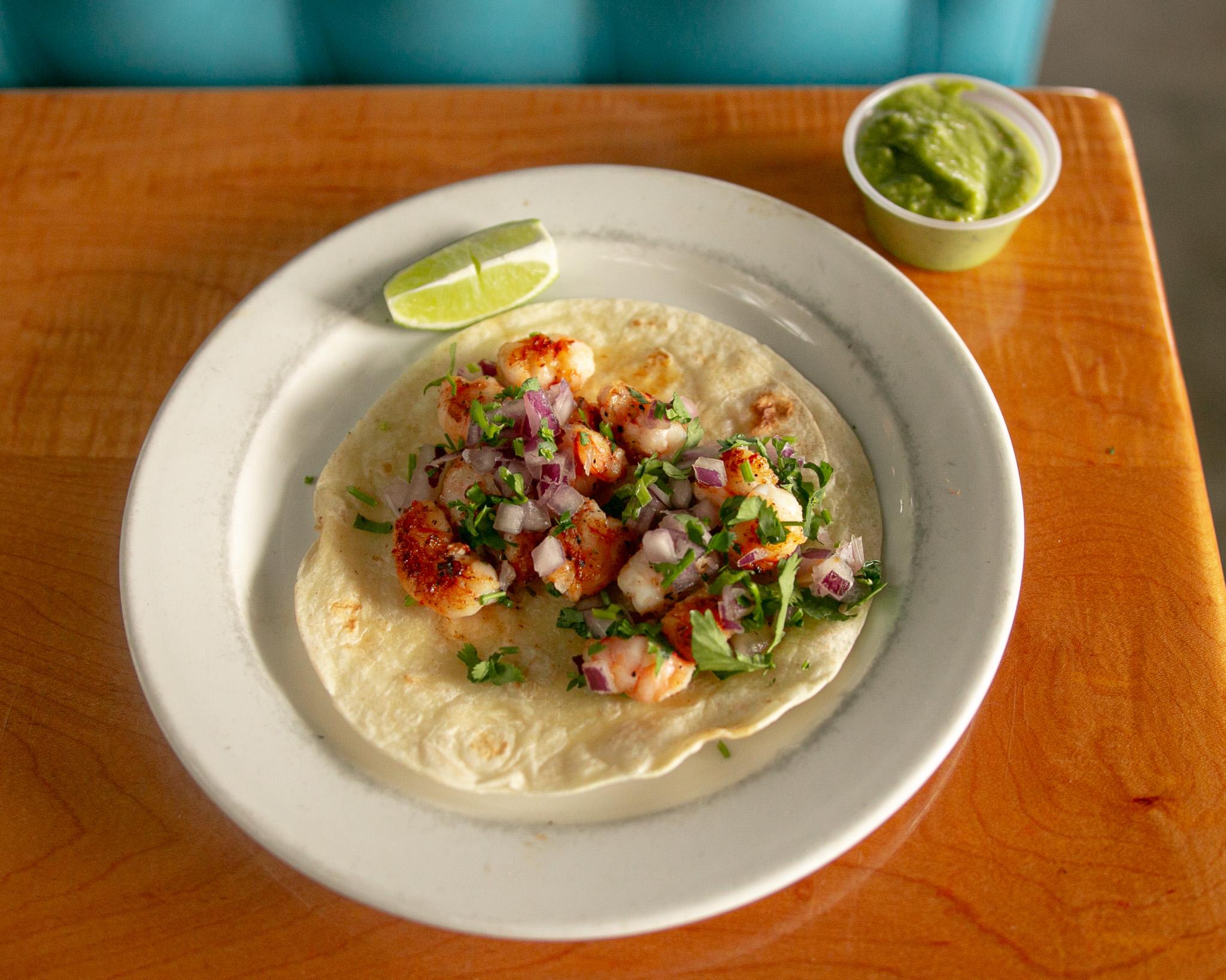 Shrimp Taco.