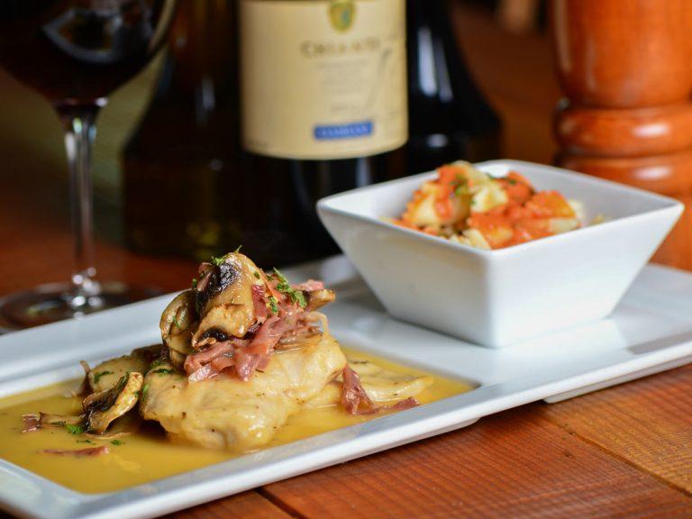 Chicken Marsala.