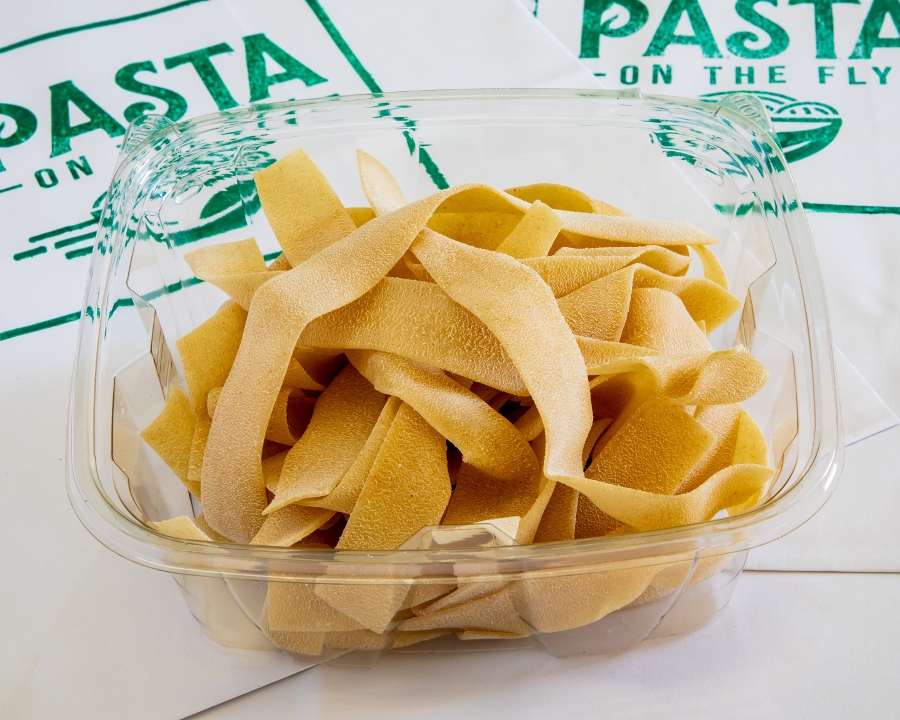 Pappardelle.