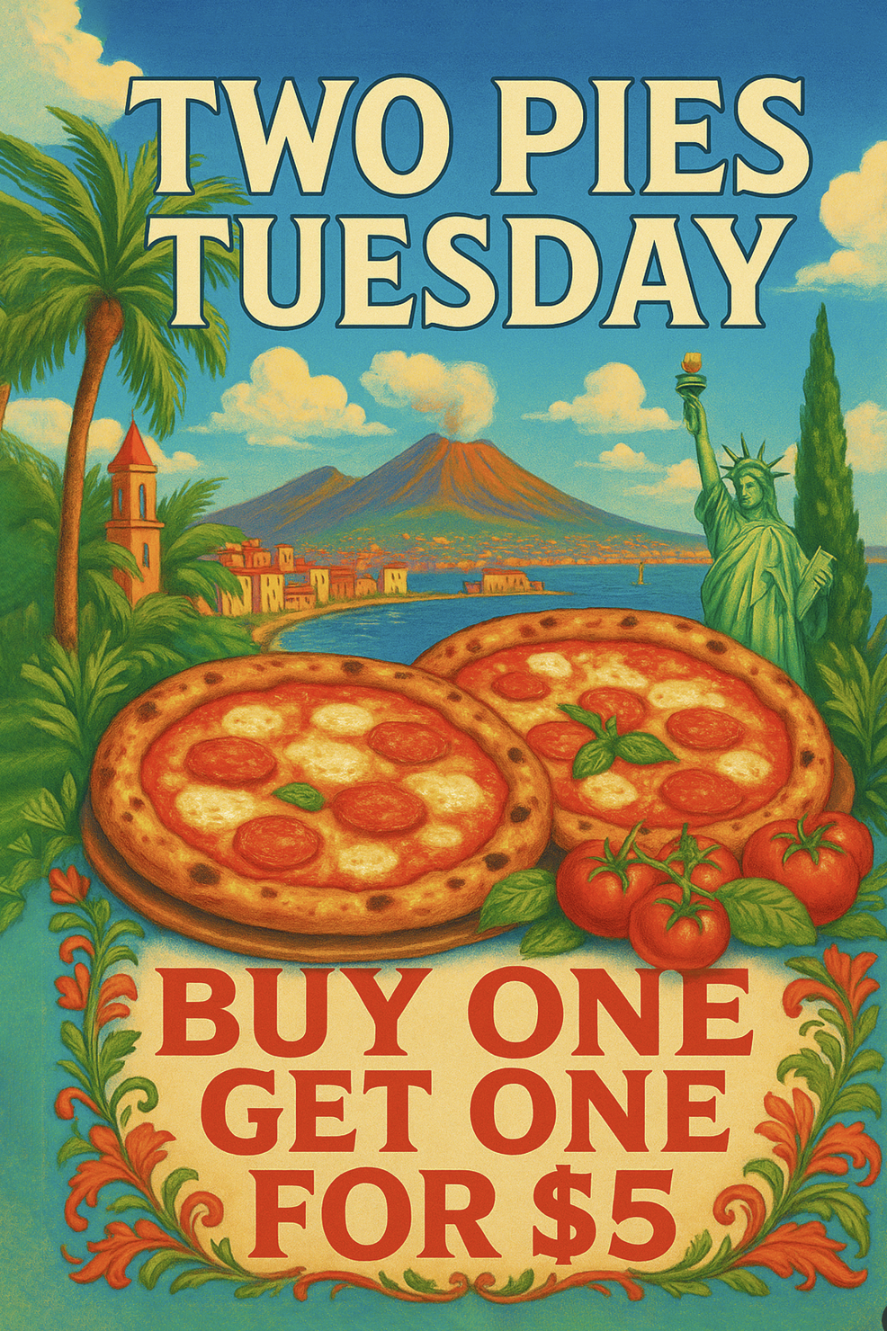 Two Pies Tuesday.