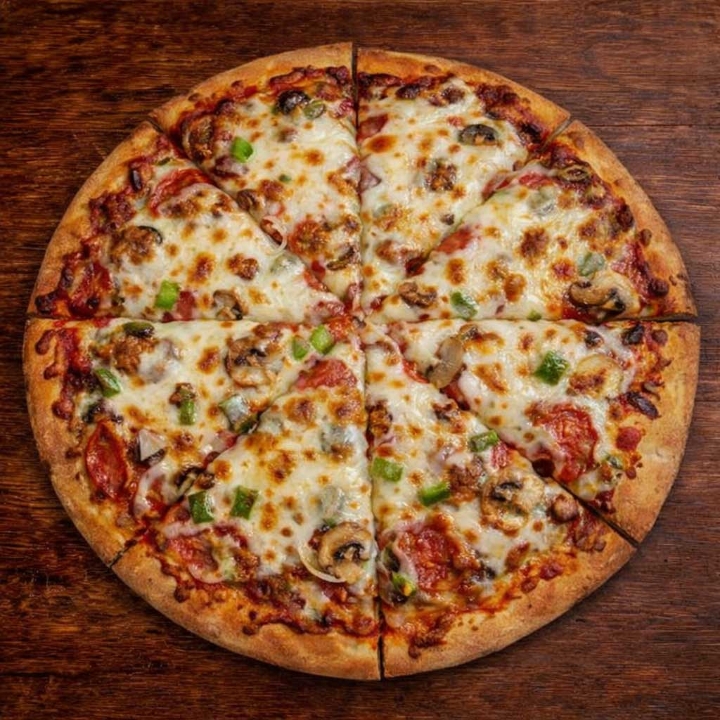 Deluxe Pizza.