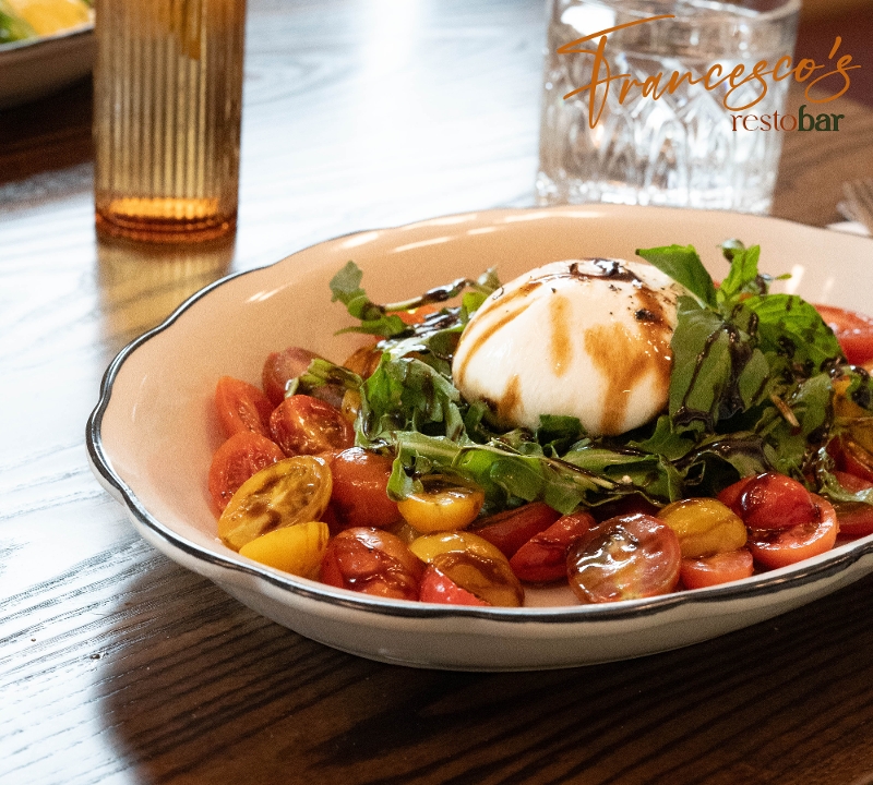 Burrata Caprese.