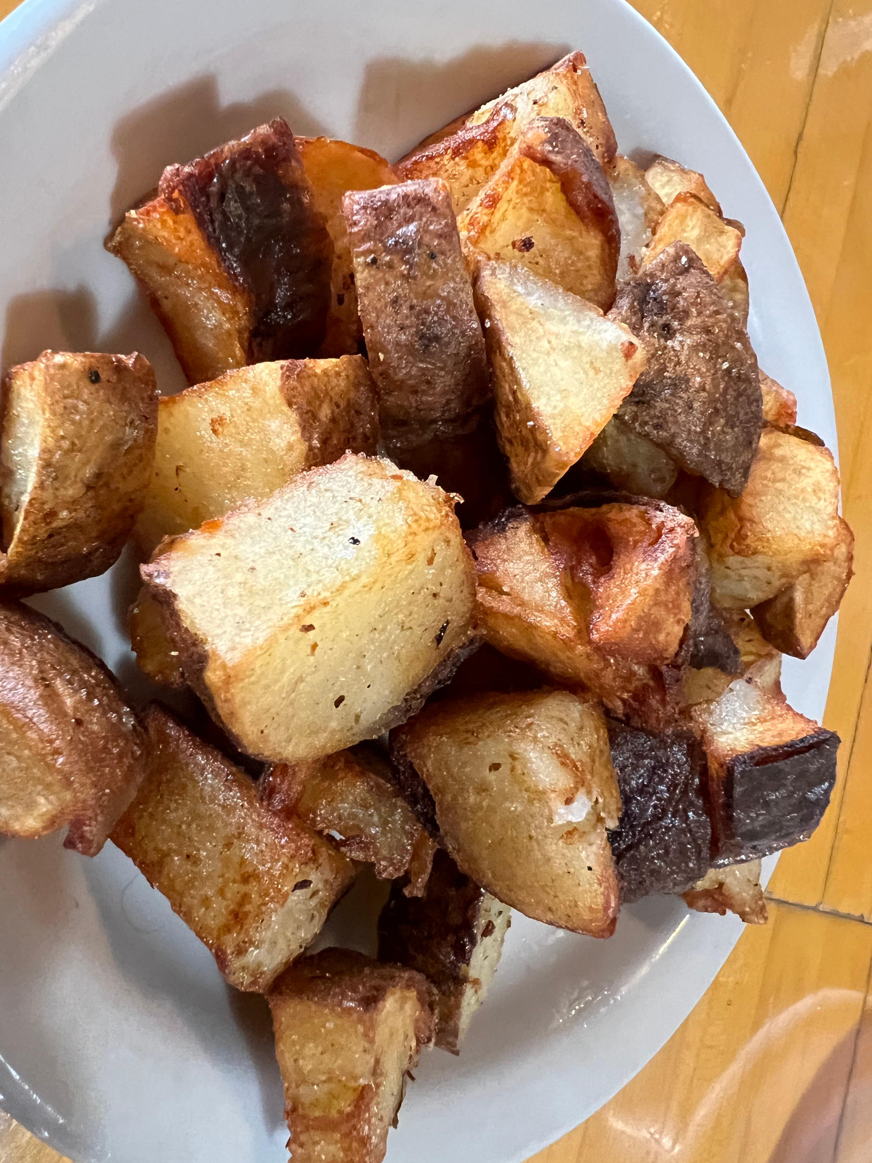 CRISPY POTATOES O'BRIEN.