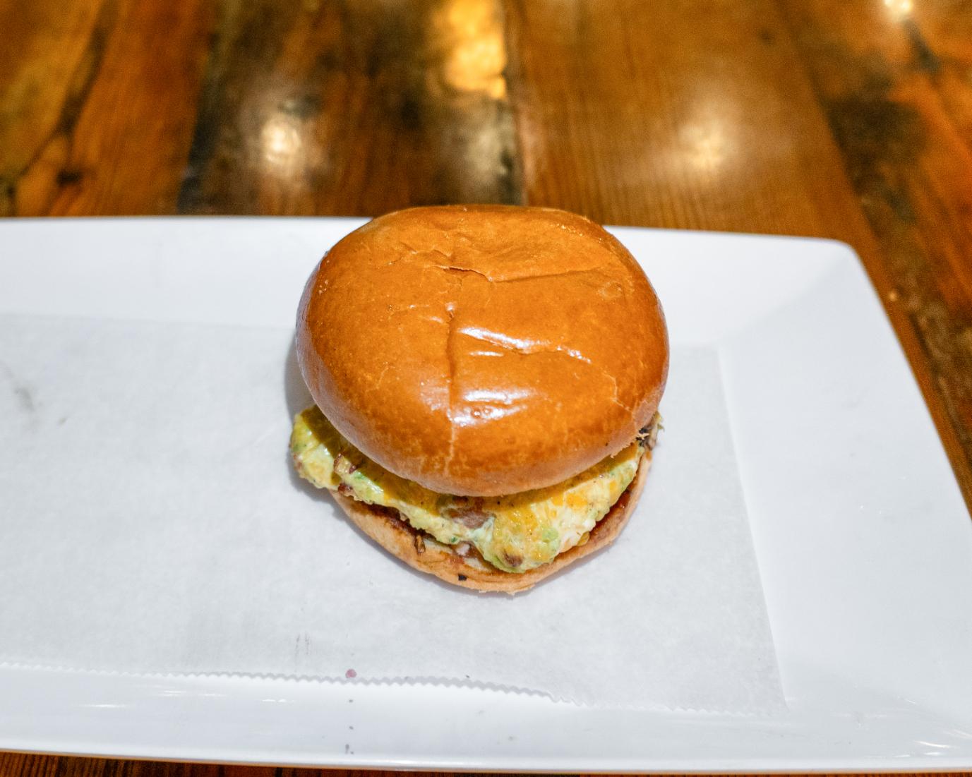 Jalapeno Popper Burger.