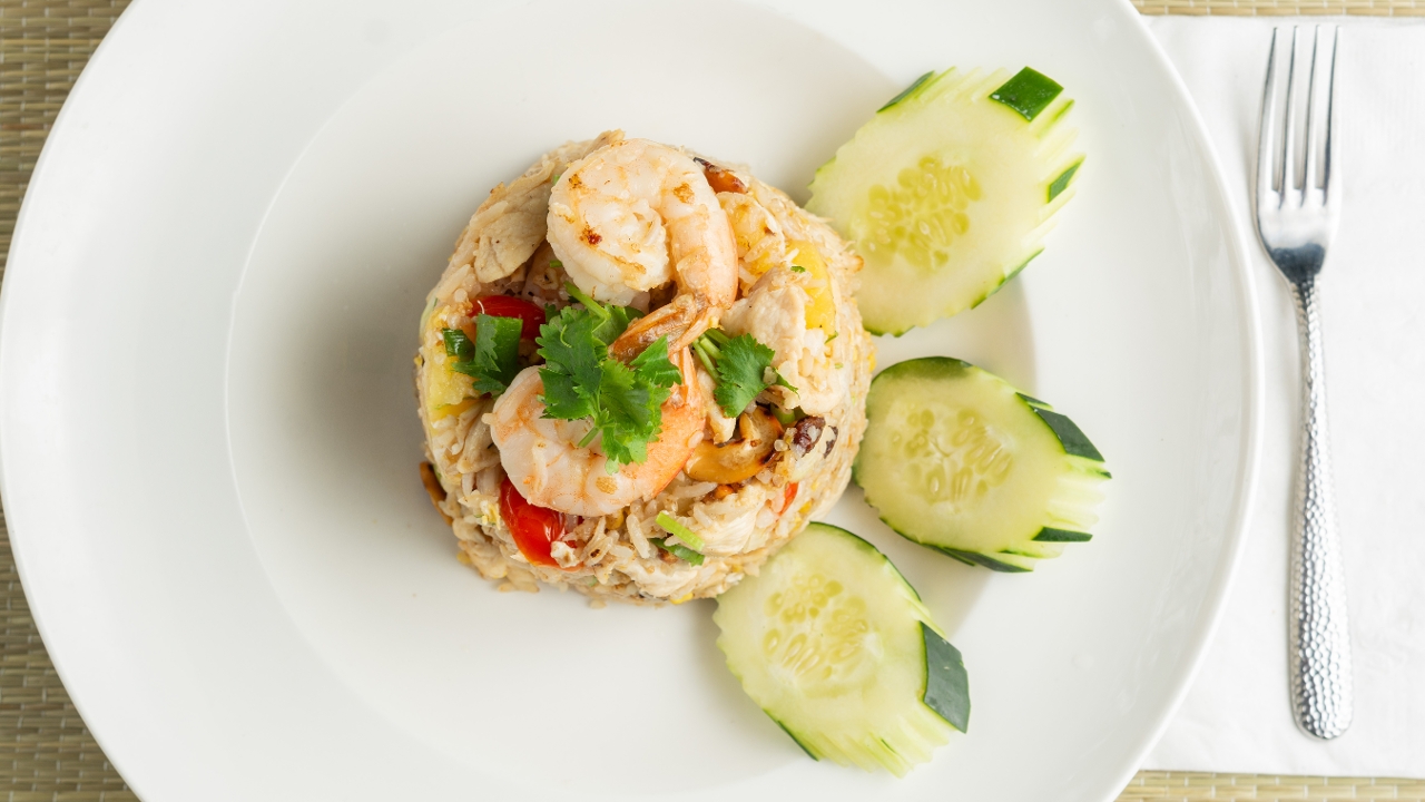 Pineapple Fried Rice.