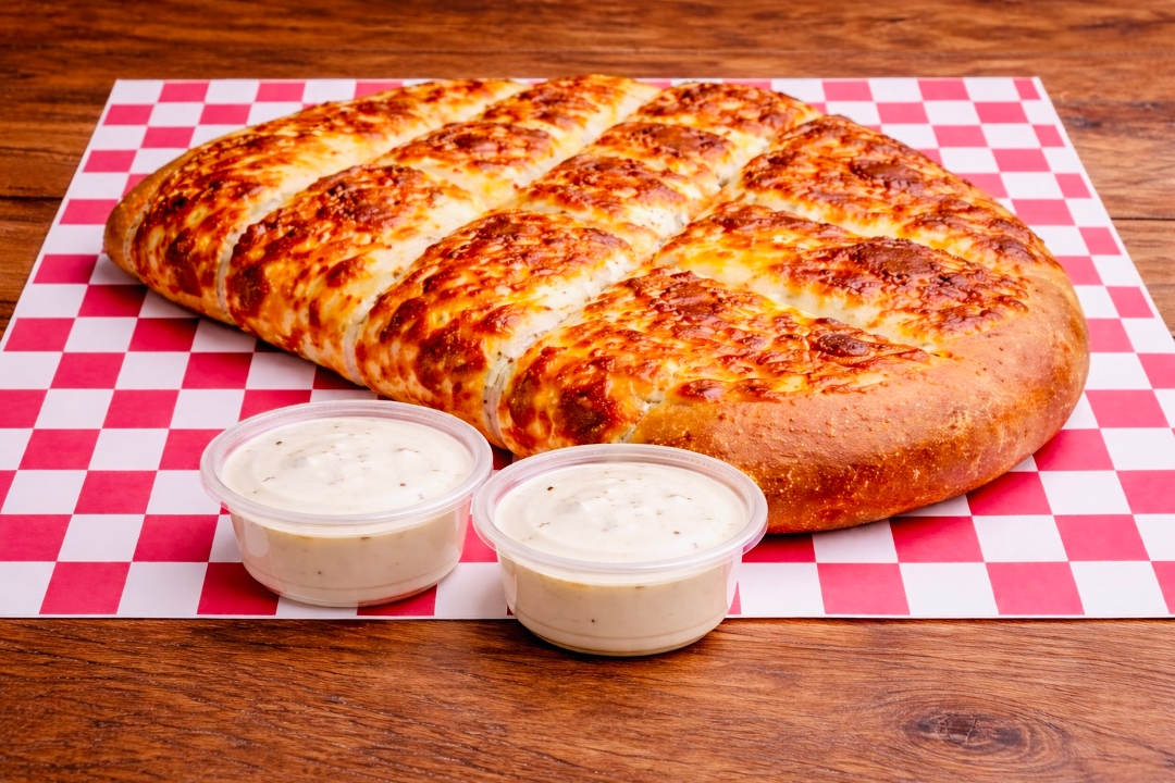 BBQ Grilled Chicken Calzone.