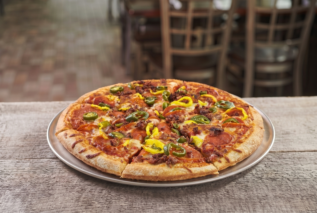 Small 10" Hot Honey Pizza.
