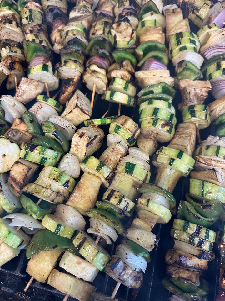 Veggie Souvlaki Catering.