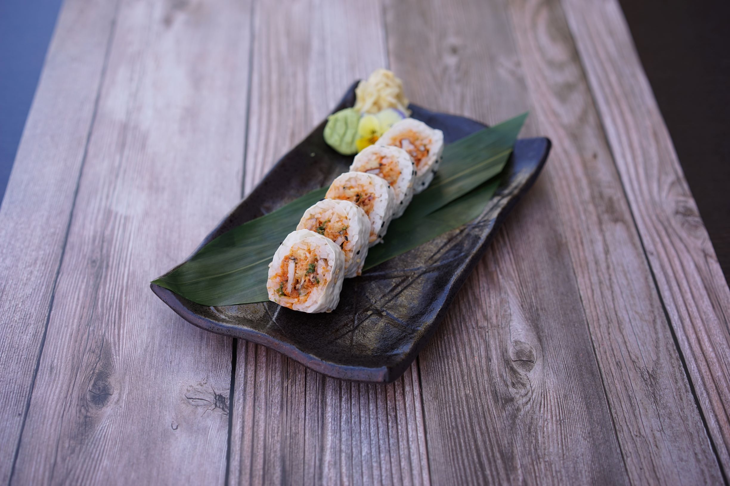 Spicy Soft Shell Crab Roll.