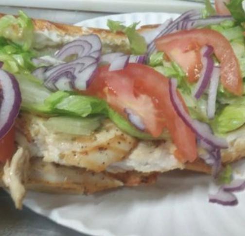 CHICKEN CUTLET HERO.