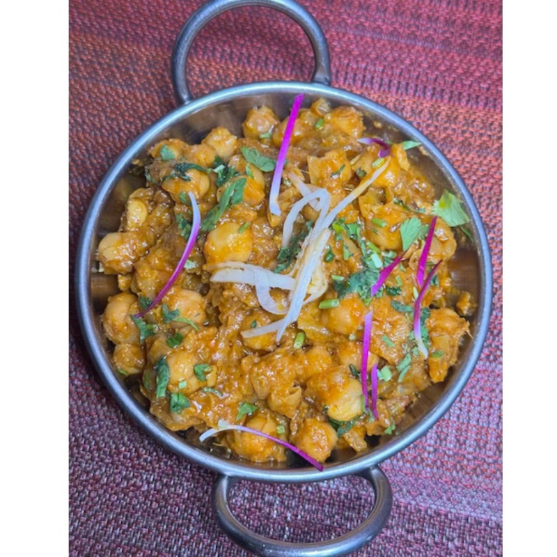 Amritsari Chana Masala (Vegan).