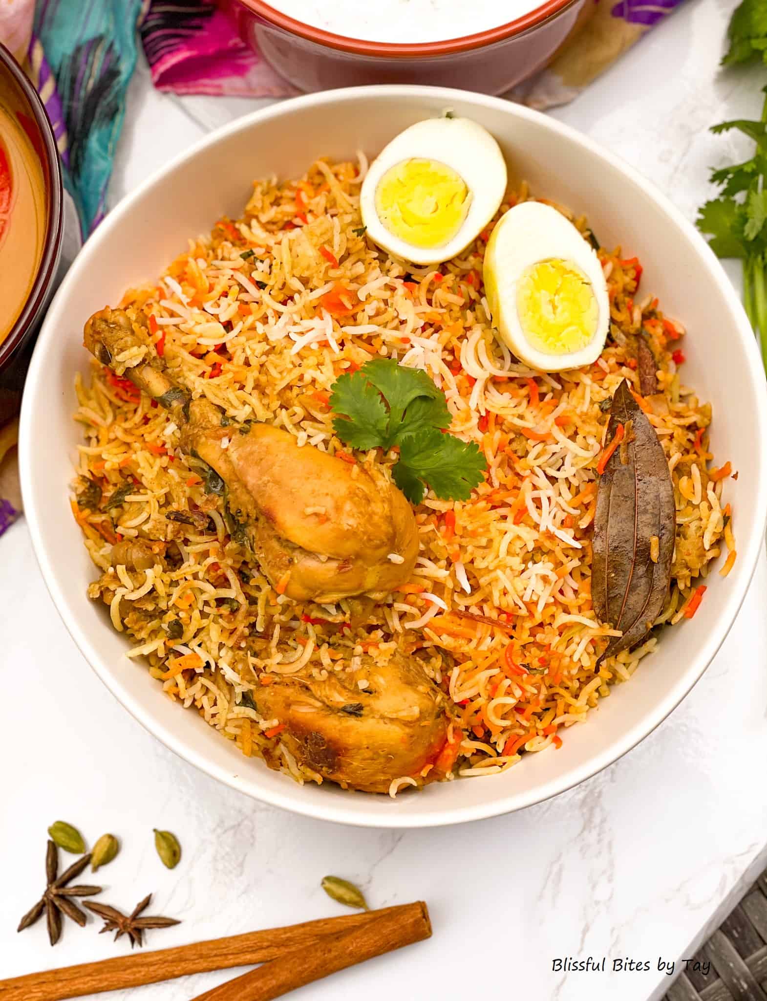Chicken Dum biryani.