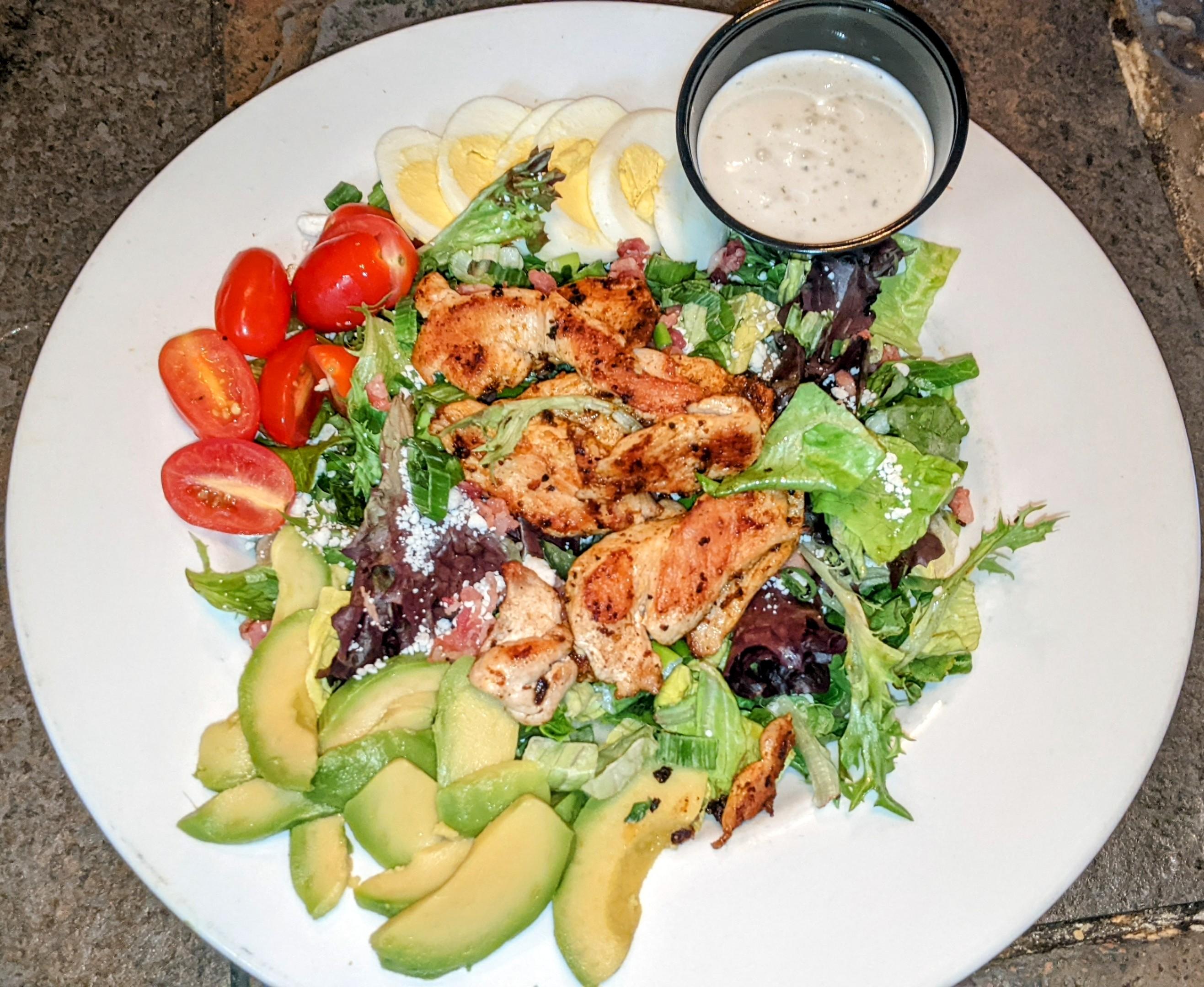 Blackened Chicken Avocado Salad.