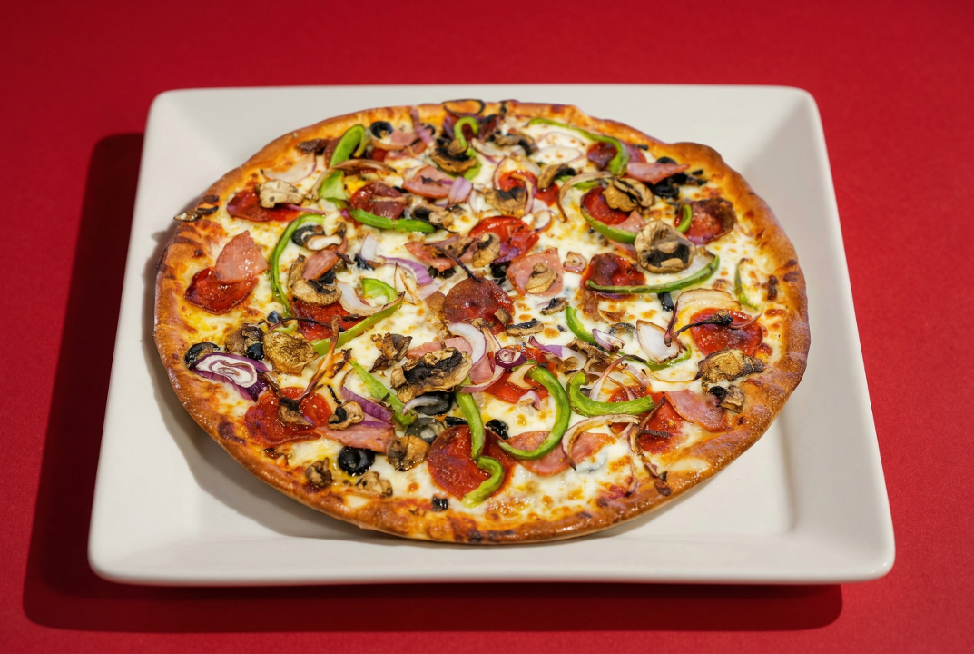 XL Supreme Pizza.