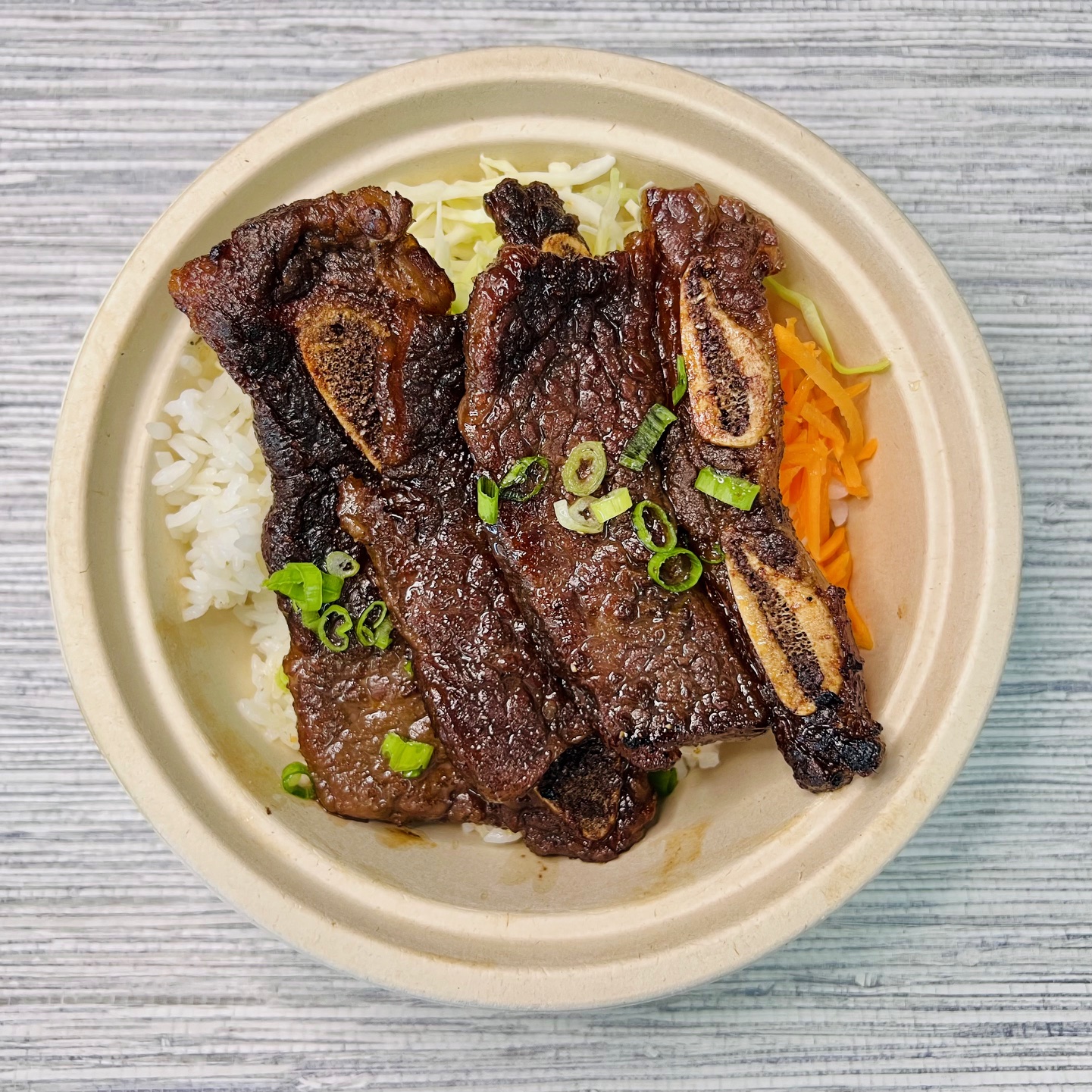 Kalbi Short Ribs Bowl.