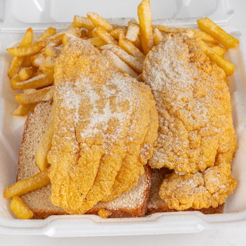 Catfish fillet large.