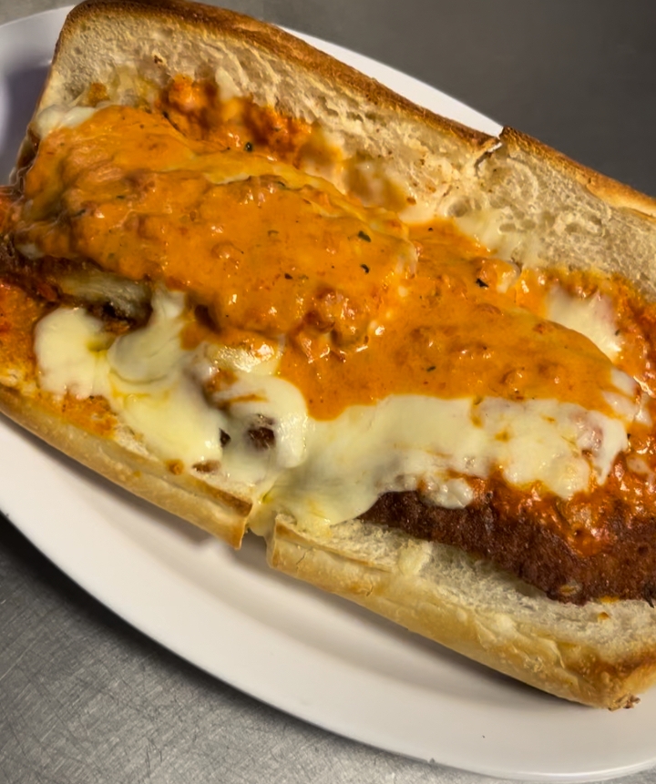 Chicken Vodka Parm Hero (8").
