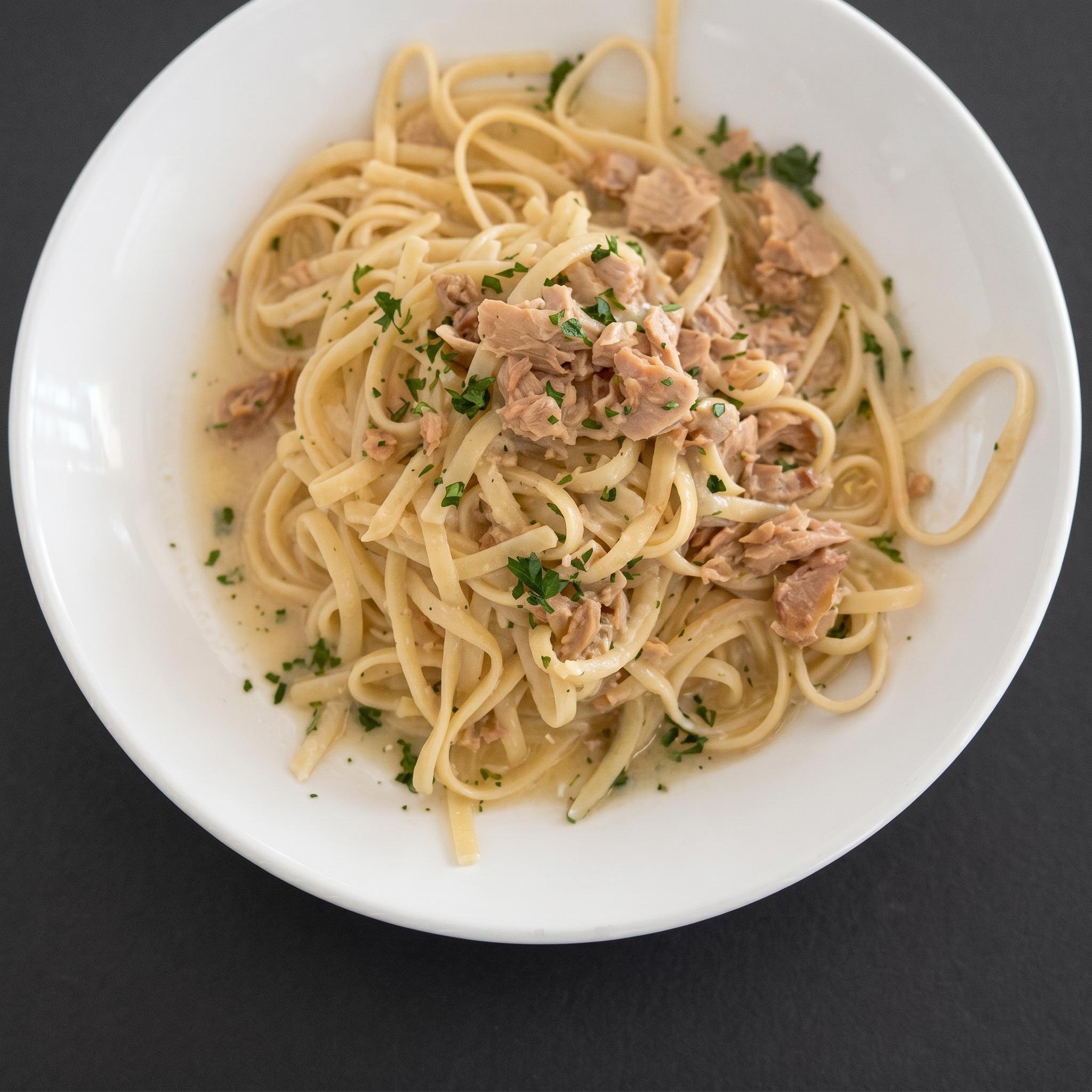 Seafood Linguini.