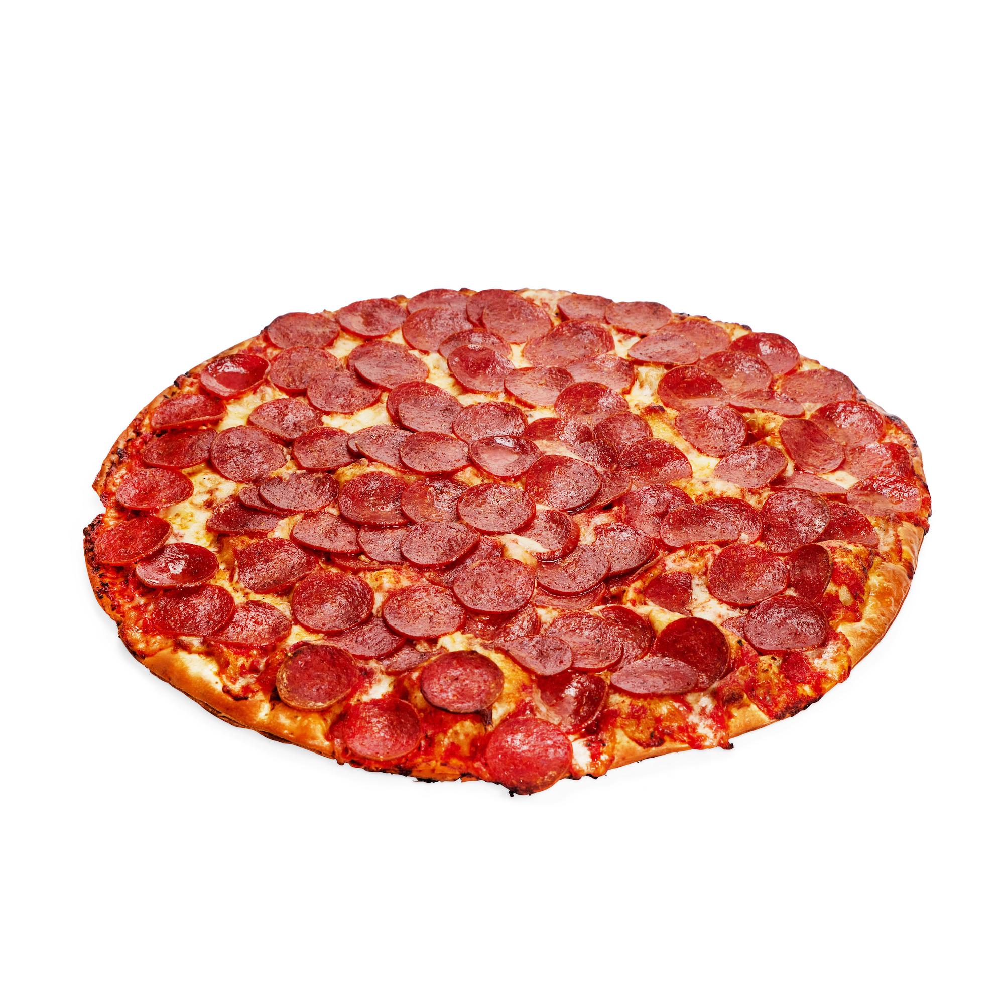 18" Pepperoni Lovers Pizza.