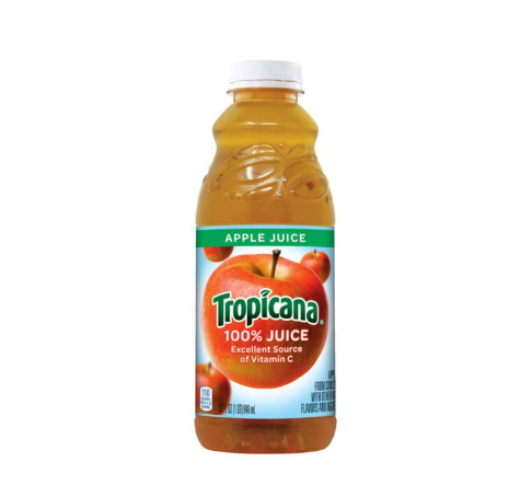 Tropicana Apple Juice.