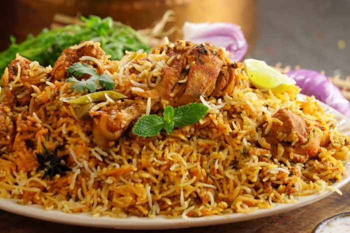 Chicken Dum Biryani.
