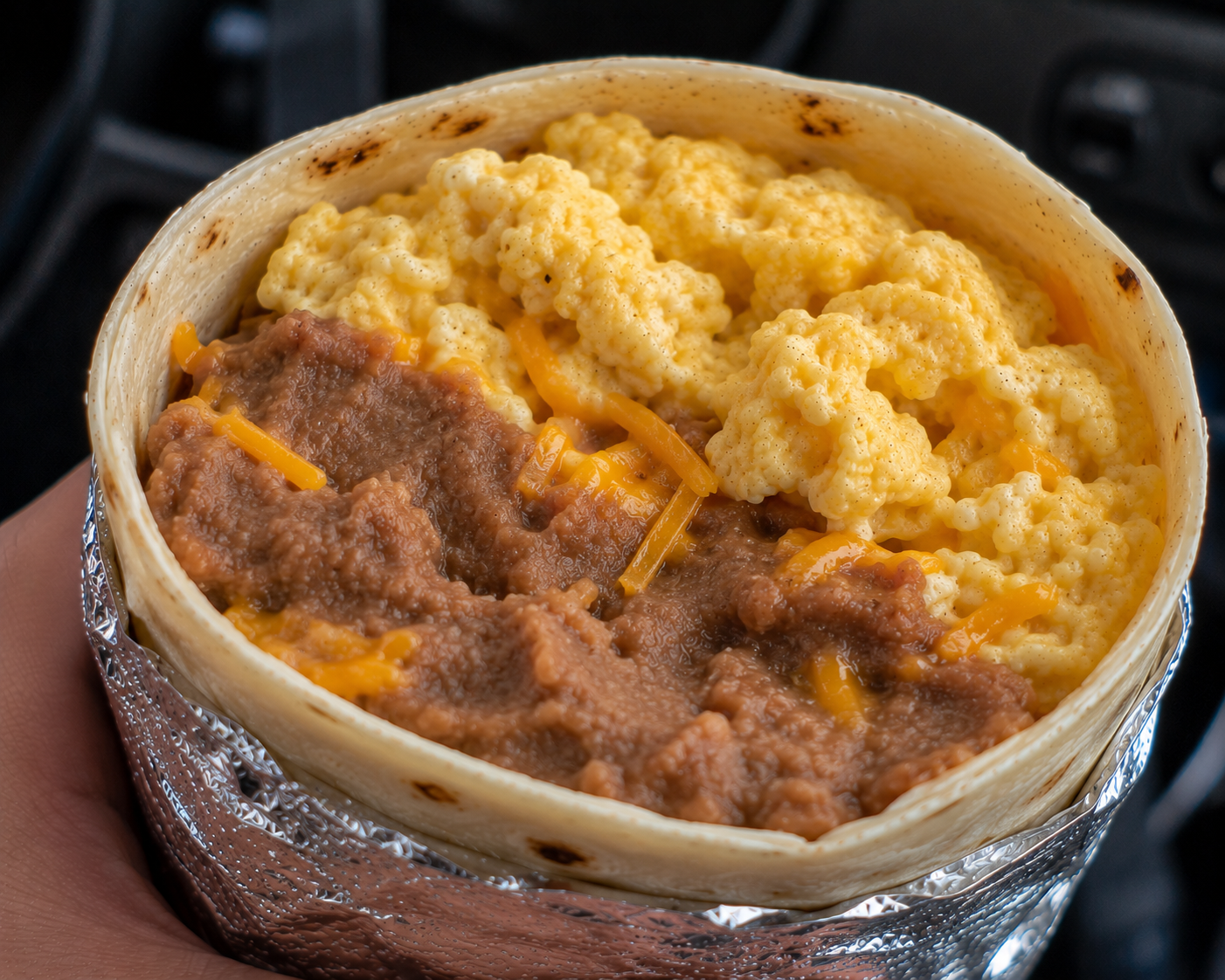 Egg & Beans.